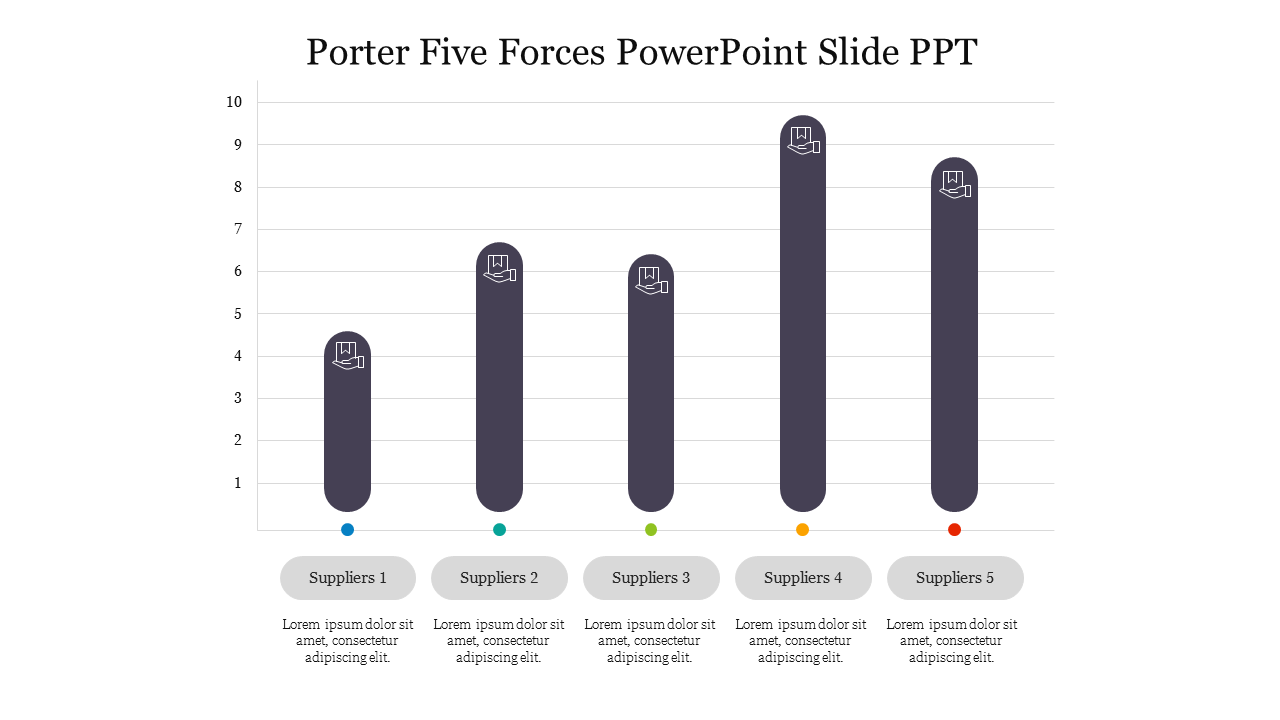 Porter Five Forces PowerPoint Slide PPT